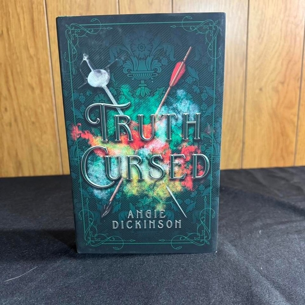 Truth Cursed by Angie Dickinson - a Brand New Hardcover fantasy novel
